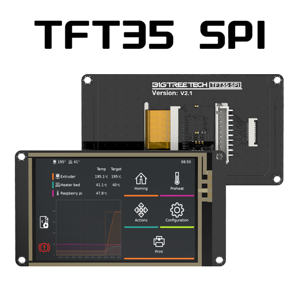 TFT35 SPI V2.1 Touch Screen for CB1