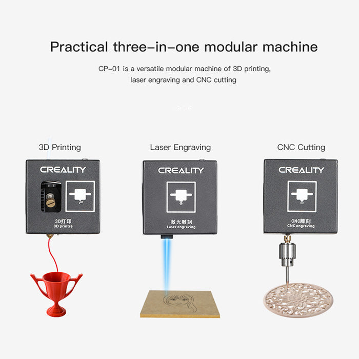 *DIY CP-01 Modular 3 in 1 Machine