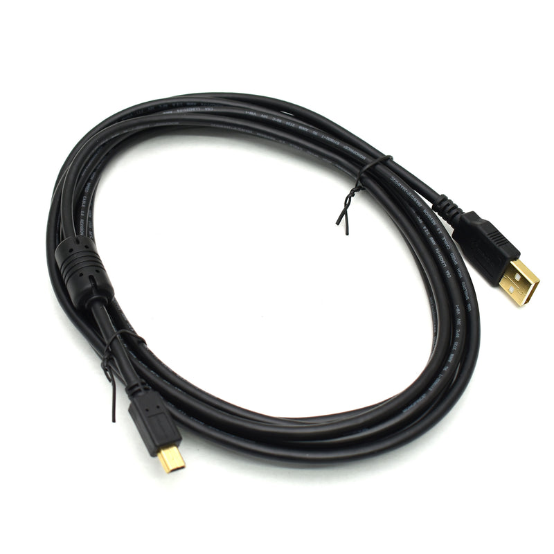 10 Gold Plated USB Cable w/ Ferrite Core (USB Type Mini/ CR-10/ E