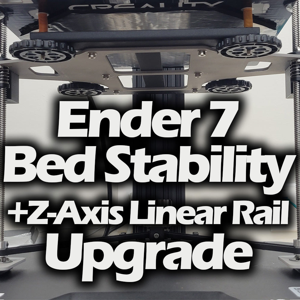 新米ENDER Ender 7 Z-Axis Upgrade with Linear Rails and Dual Lead Screws