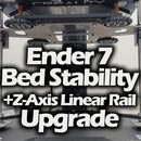 Ender 7 Bed Stability Upgrade + Z-Axis Linear Rail Upgrade