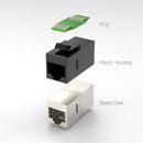 CAT6 Keystone Adapter Shielded Nickel Plated