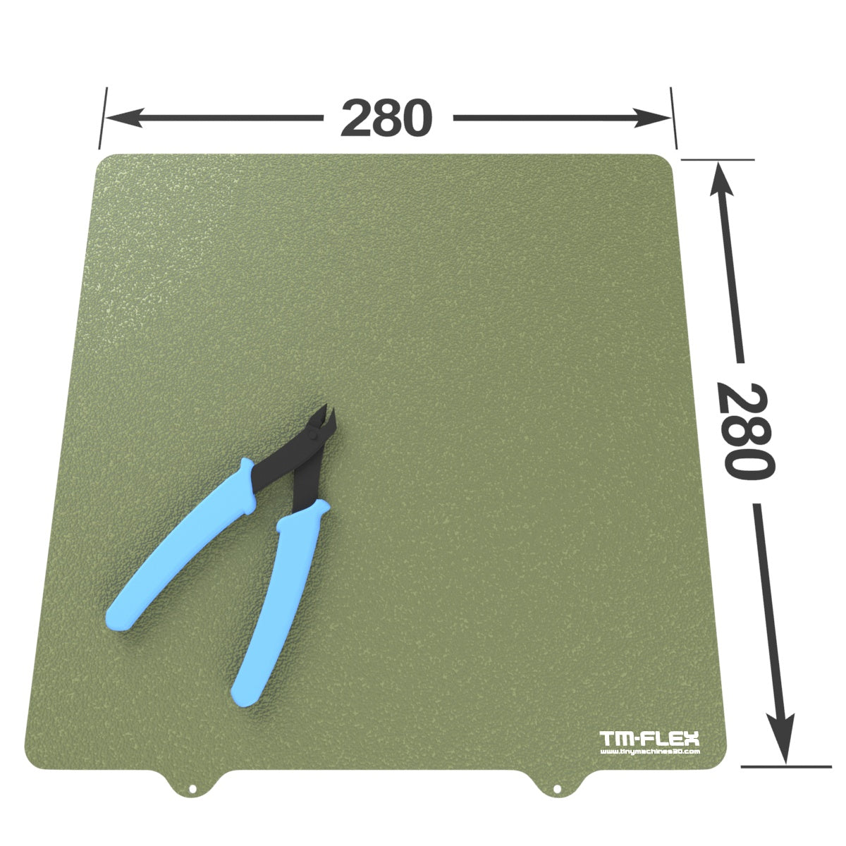 TARPtoWANTKEY　TTW Scale Plate TM-FLEX Magnetic Flexible Print Surface - Build Plate