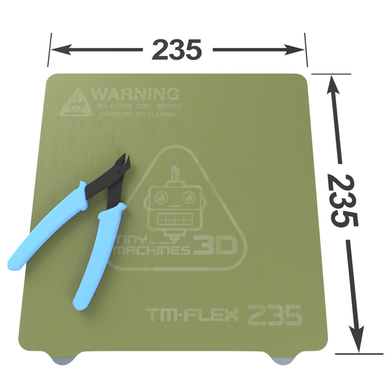 410x140mm - EZFlex² - Textured PEI Flex Plate - TH3D Studio LLC