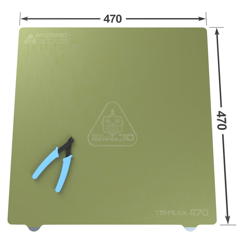 TM-FLEX - Magnetic Print Surface with PEI - Build Plates - B Stock