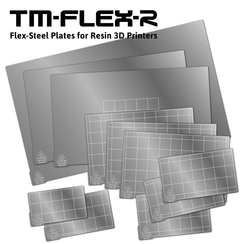 *CLEARANCE TM-FLEX R - Magnetic Print Surface for Resin Printers